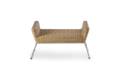 Madonna II Loungehocker Rattan 2