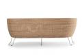 Madonna II 3er Loungebank Rattan 3