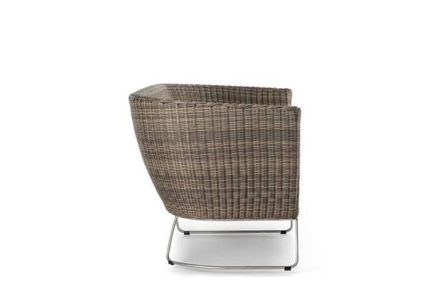 Madonna II 3er Loungebank Rattan 2