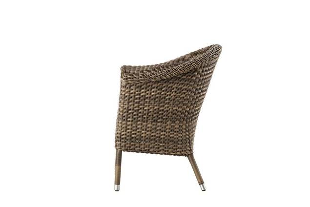 San Remo II Gartenstuhl Rattan 4