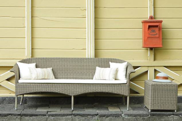 Royal II Gartenhocker Rattan 2