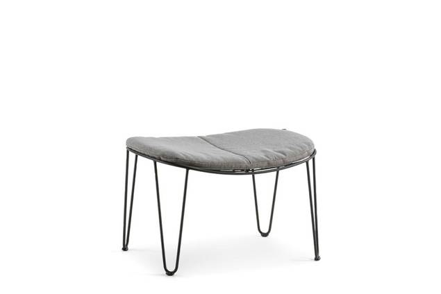 Montreal Tabouret lounge acier inoxydable 4