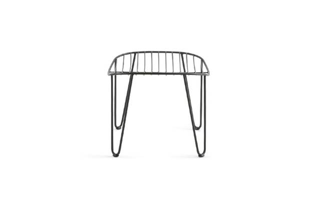 Montreal Tabouret lounge acier inoxydable 8