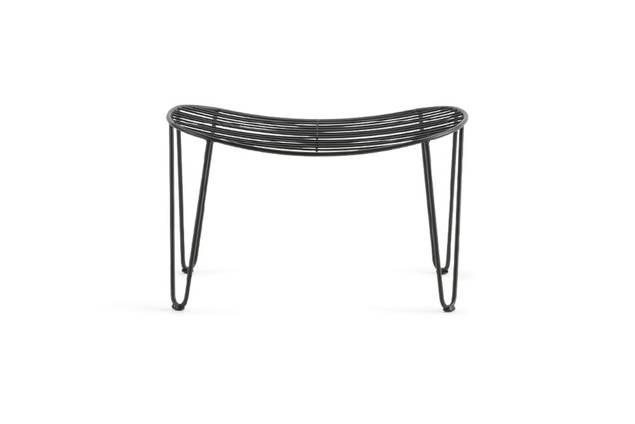 Montreal Tabouret lounge acier inoxydable 10
