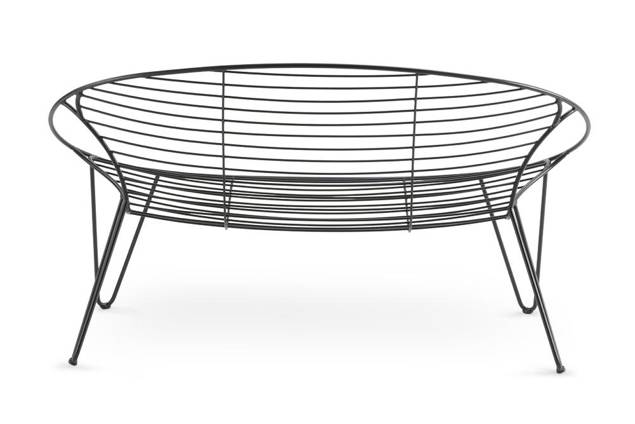 Montreal Banc lounge 2 places acier inoxydable 5