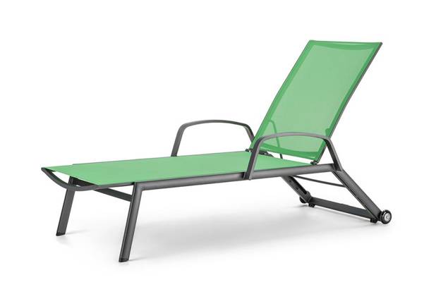 Malaga Liegestuhl Aluminium 2