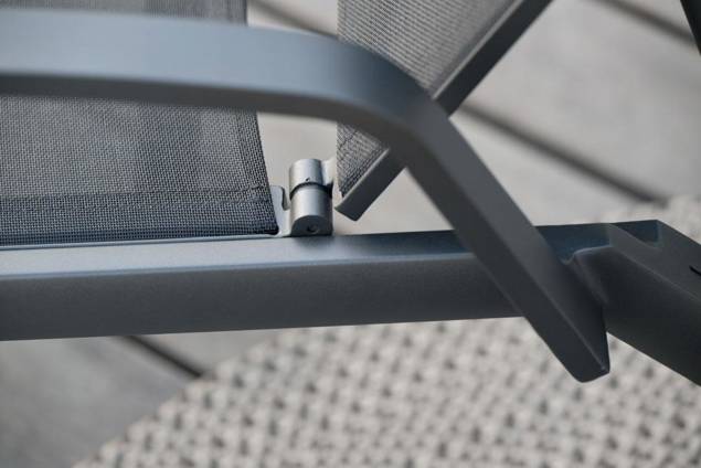 Malaga Liegestuhl Aluminium 11
