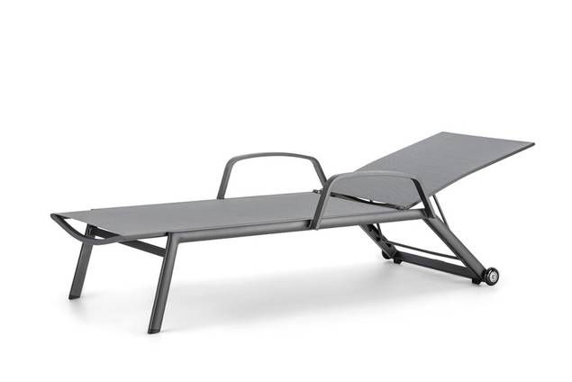 Malaga Liegestuhl Aluminium 3