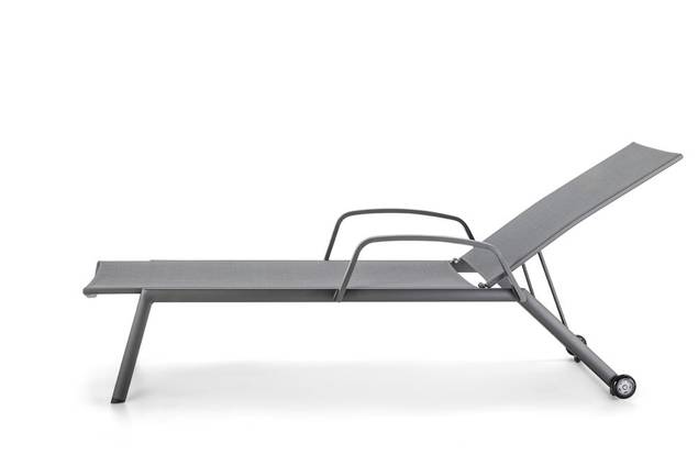 Malaga Liegestuhl Aluminium 5