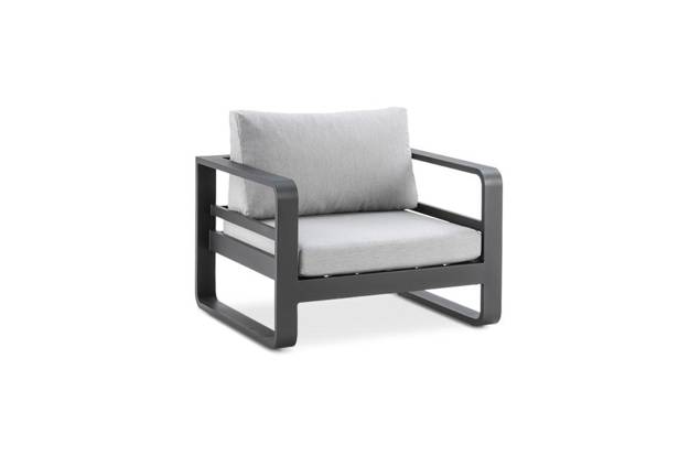 Split Loungesessel Aluminium 1