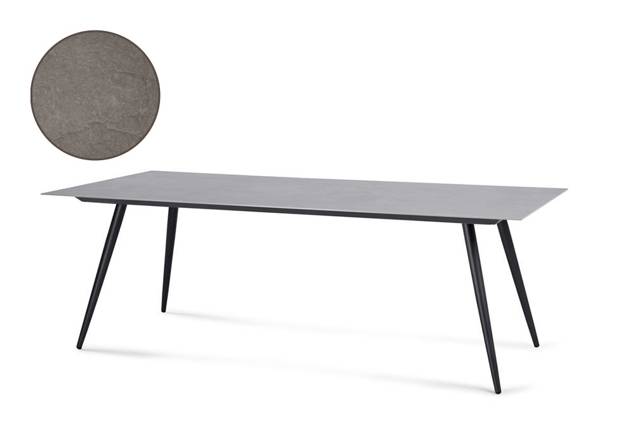 Kapstadt Gartentisch Aluminium 180x90 cm