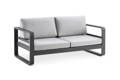 Split 2er Loungebank Aluminium 1