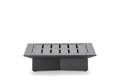Manhattan Loungehocker/Tisch Aluminium 2