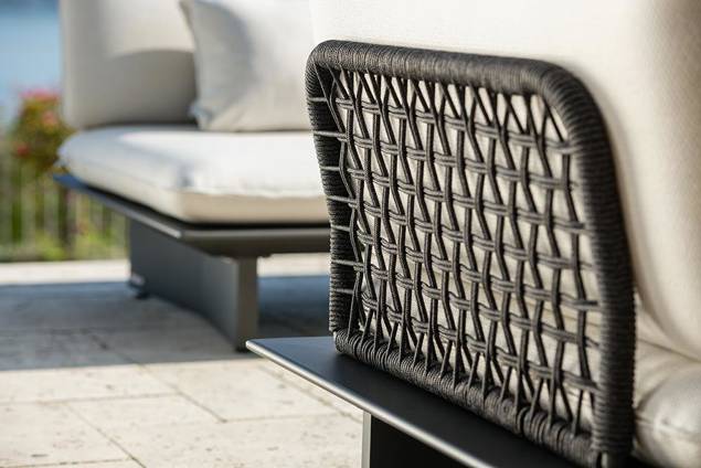 Manhattan Loungehocker/Tisch Aluminium 5