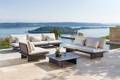 Manhattan Loungehocker/Tisch Aluminium 7