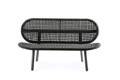 San Diego 2er Loungebank Aluminium 3