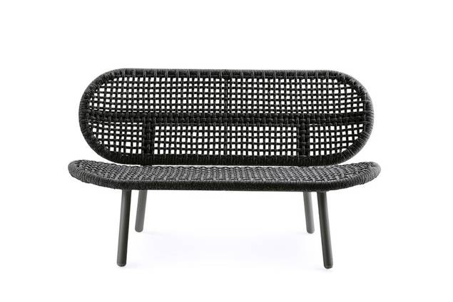 San Diego 2er Loungebank Aluminium 3