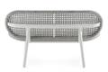San Diego 2er Loungebank Aluminium 2