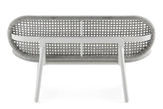 San Diego 2er Loungebank Aluminium 2
