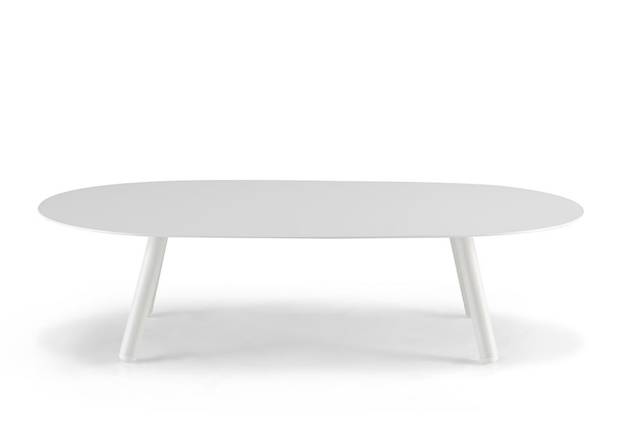 San Diego Table de salon aluminium 68x121 cm 1