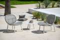 San Diego Table de salon aluminium Ø 45 cm 1