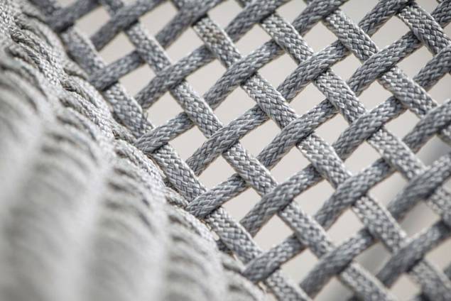 Palma Chaise de jardin empilable aluminium 7