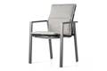 Braga Chaise de jardin empilable aluminium 1