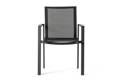 Braga Chaise de jardin empilable aluminium 4