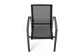 Braga Chaise de jardin empilable aluminium 5