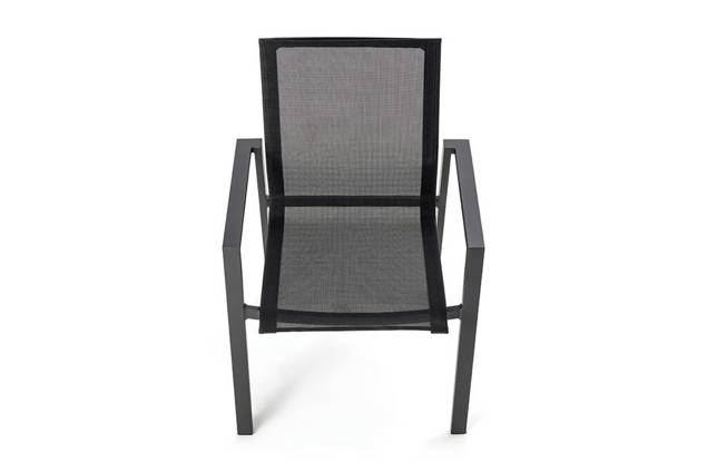 Braga Gartenstuhl stapelbar Aluminium 10