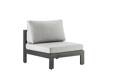 Split Loungesessel Aluminium 1