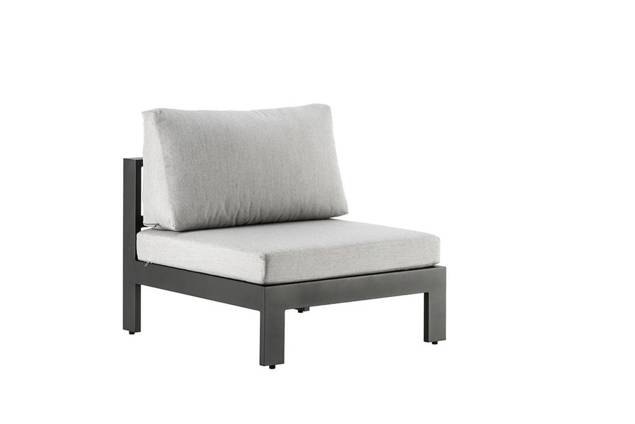 Split Loungesessel Aluminium 1