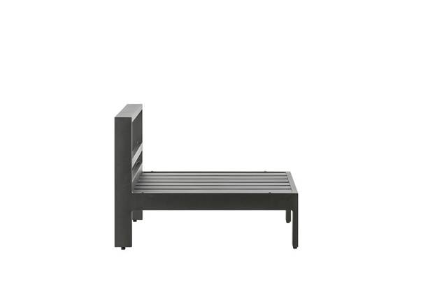 Split Loungesessel Aluminium 2