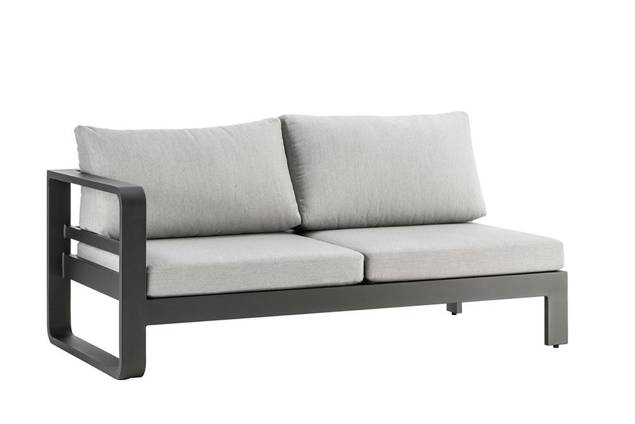 Split Banc lounge 2 places aluminium 1