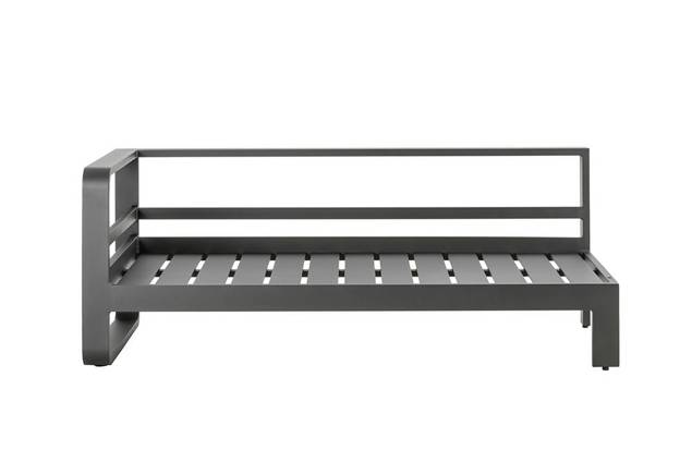 Split Banc lounge 2 places aluminium 4