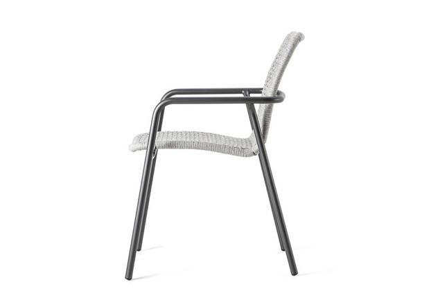 Palma Chaise de jardin empilable aluminium