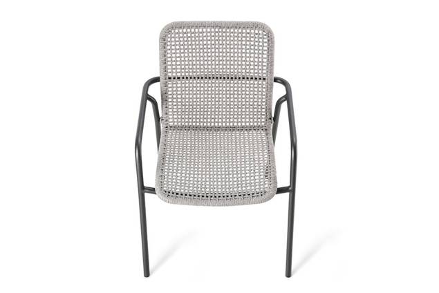 Palma Chaise de jardin empilable aluminium 3