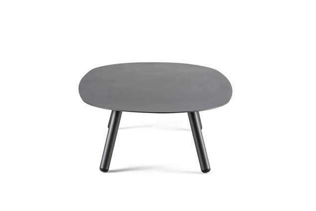 San Diego Table de salon aluminium 68x121 cm 2