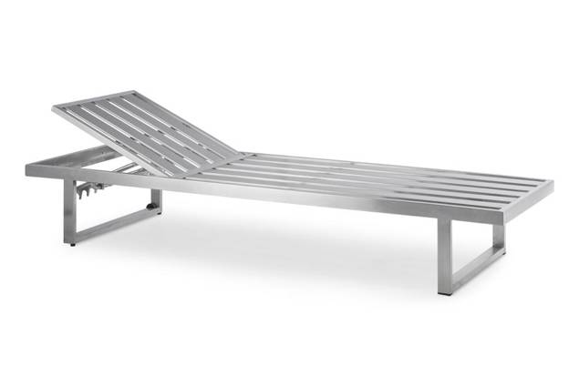 Tosca 3er Loungebank Edelstahl 20