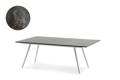 Kapstadt Loungetisch Aluminium 120x70 cm