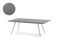 Kapstadt Loungetisch Aluminium 130x80 cm