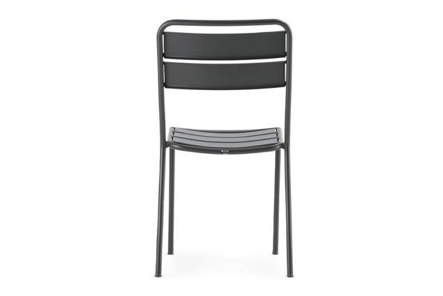 Quito Chaise de jardin empilable acier 4