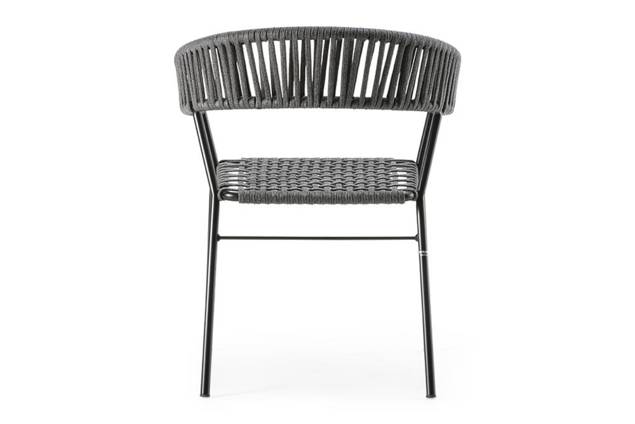 Lima Chaise de jardin empilable acier 1