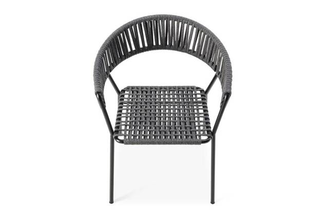 Lima Chaise de jardin empilable acier 3