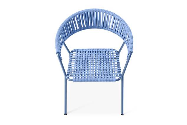 Lima Chaise de jardin empilable acier 3