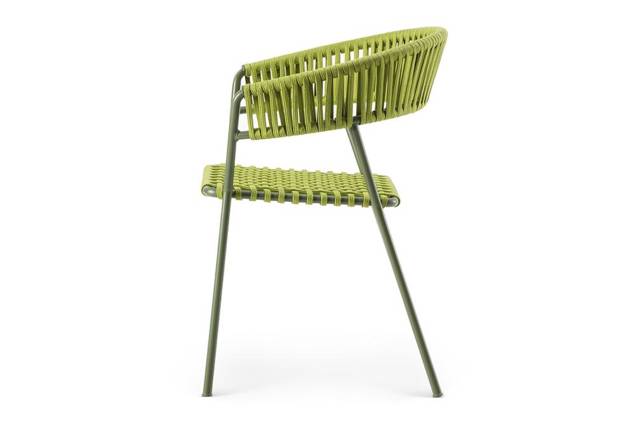 Lima Chaise de jardin empilable acier