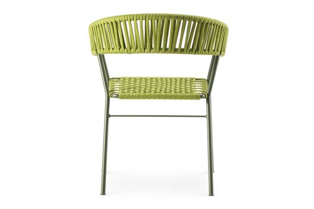 Lima Chaise de jardin empilable acier 1