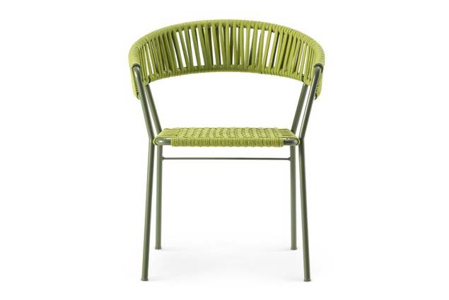 Lima Chaise de jardin empilable acier 2