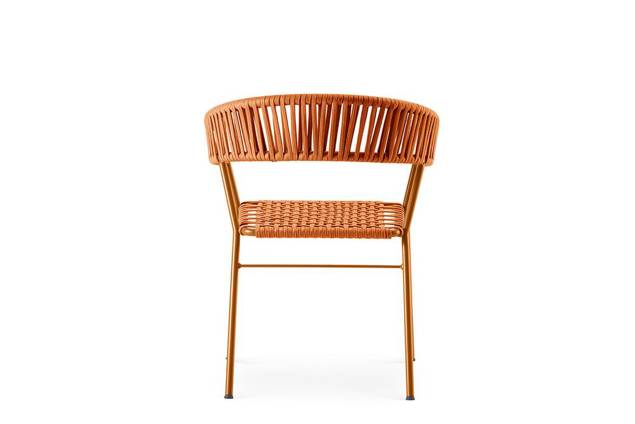 Lima Chaise de jardin  empilable acier 1