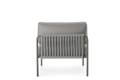 Bilbao Fauteuil lounge acier 2